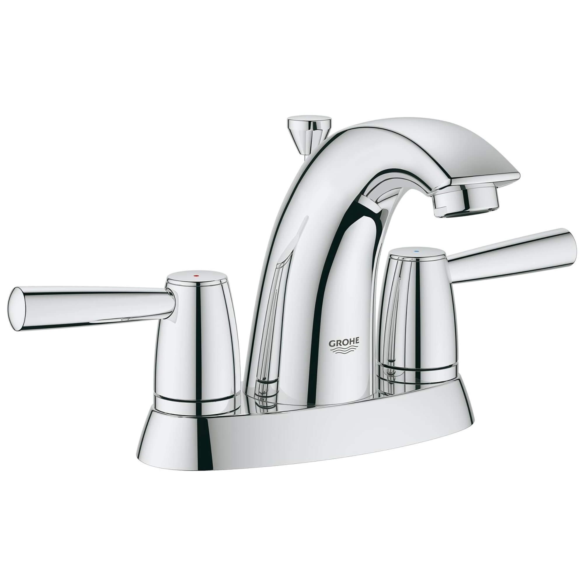4 In. Centerset 2-Handle Bathroom Faucet - 1.5 GPM